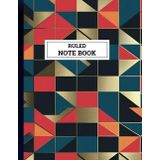 Classic Ruled Notebook: Wide-Ruled Notebook | 8.5 x 11 inches | 200 Pages | Matte Finish