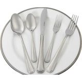 Classico Silver 30 Parça Çatal Kaşık Bıçak Set Sofra Mutfak Paslanmaz Çelik 6 Kişilik Yemek Tatlı - Gümüş