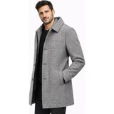 Classics Men Claassics Men Erkek Regular Fit Kaşe Kaban Ceket - 7531 - 54 - Gri