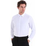Classics Men Dormen Classics Ütülemesi Kolay Slim Fit Dar Kesim Klasik Yaka Cepsiz Erkek Gömlek Beyaz - XS