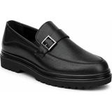 Classics Men Suni Deri Erkek Günlük Ayakkabı Loafer Ayakkabı 7720 - Siyah