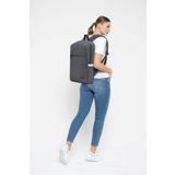 Classone Bp-wtx304g 15,6" Su Geçirmez Kumaş Su Geçirmez Fermuar,notebook,laptop Çantası-gri