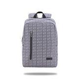 Classone BP-WTX406G Pro 15.6 inch uyumlu WTXpro Su Geçirmez Kumaş, Su Geçirmez Fermuar, Macbook, Laptop, Notebook Sırt Çantası-Gri