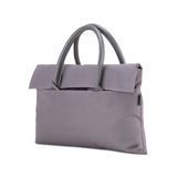 Classone BYN-EL004 WTXPro Su Geçirmez Kumaş 13-14 inch Bayan Laptop, Notebook, Macbook Air El Çantası- Tote Bag - Gri