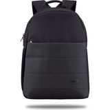 Classone Mila BP-TX100 Serisi 15,6 Inch , Su Geçirmez Kumaş ve Su Geçirmez Fermuar Notebook, Laptop , Macbook Sırt Çantası -Siyah