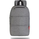 Classone PR-C1604 Casetto Serisi WTXpro Su Geçirmez Kumaş 15,6" Uyumlu Laptop, Notebook Çantası Gri