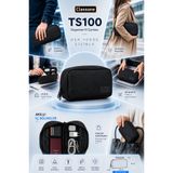 Classone TS100 Organizer Seyahat, Günlük El Çantası - Siyah