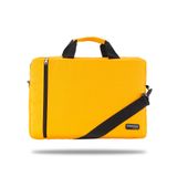Classone WTX208 Wtxpro Serisi Su Geçirmez Kumaş 15.6 Inch Uyumlu Macbook, Laptop , Notebook El Çantası- Sarı