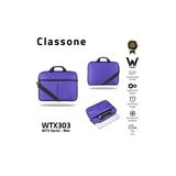 Classone Wtx303 Serisi 15.6 Inch Uyumlu Su Geçirmez Kumaş Macbook, Laptop , Notebook El Çantası