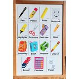 Classroom Objects / Sınıf Eşyaları Manyetik Ingilizce Kelime Kartları