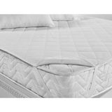 Classy Çift Kişilik Sıvı Geçirmez Kapitoneli Alez 160X200 - 160 x 200 cm - Beyaz