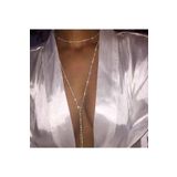 Classy Dolama Görünümlü Kristal Taş Kolye Crystal Stone Necklace