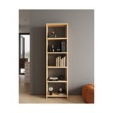 CLASSY HOME TASARIM CLASSY 102ASYA 5 RAFLI TEK PARÇA KİTAPLIK SAFİR MEŞE