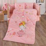 Clasy %100 Pamuk Ranforce Bebek Uyku Seti Pretty Pembe