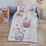 Clasy %100 Pamuk Ranforce Bebek Uyku Seti Sweet Teddy's