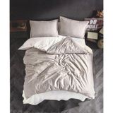 Clasy %100 Pamuk Ranforce Tek Kişilik Nevresim Takımı - Gri - 160 x 220 cm