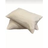 Clasy 2 Li %100 Pamuk Saten Çizgili Yastık Kılıfı 50 X 70