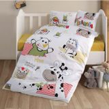 Clasy Bebek Nevresim Takımı Animals v1 Sarı EMH