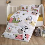 Clasy Bebek Nevresim Takımı Animals v1 Sarı EMH