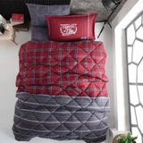 Clasy Campus V1 Ranforce Bordo Tek Kişilik Uyku Seti