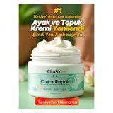 clasy care kozmetik Clasy Care Topuk Çatlakları ve Ayaklar için Mükemmel Bakım Kremi - 100 ml