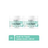 Clasy Care Topuk Çatlak ve Ayak 2x100 ml Bakım Kremi