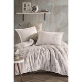 Clasy Çift Kişilik Saten Nevresim Takımı Terra Kahve - 200 x 220 cm