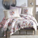Clasy Dijital Saten Çift Kişilik Nevresim Takımı Farya V1 - 001-Renkli - 200 x 220 cm