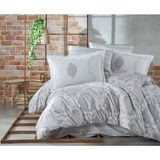 Clasy Fiorita V2 Lila 100x100 cm Ranforce Çift Kişilik Nevresim Takımı