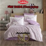 Clasy Hobby Poplin Pike Takımı Tek Kişilik Arianna Mürdüm - Renkli