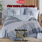 Clasy Hobby Poplin Pike Takımı Tek Kişilik Tanya Indigo - Renkli