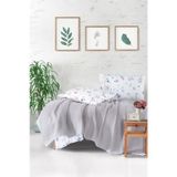 Clasy Metali Butik V5 Bej Tek Kişilik Pike Takımı