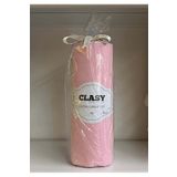 Clasy Minel Çift Kişilik Lastikli Çarşaf 180X200 Pembe