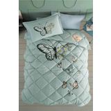 Clasy Ranforce 100% Pamuk Tek Kişilik Uyku Seti DAISY LOVE V1 MİNT