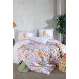 Clasy Ranforce Nevresim Takımı Çift Kişilik Galya V1 Yeşil - 200 x 220 cm