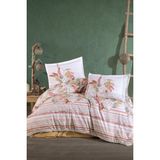 Clasy Ranforce Nevresim Takımı Çift Kişilik Oliva V1 Hardal - 200 x 220 cm