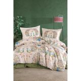 Clasy Ranforce Nevresim Takimi Cift Kisilik Pavone V1 Yesil