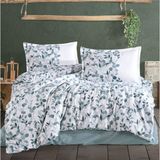 Clasy Ranforce Nevresim Takımı Çift Kişilik Putto V1 Mint - 200 x 220 cm