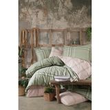 Clasy Ranforce Nevresim Takımı Tek Kişilik Capella V1 Yeşil - 160 x 220 cm
