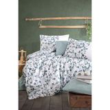 Clasy Ranforce Nevresim Takımı Tek Kişilik Putto V1 Mint - 160 x 220 cm