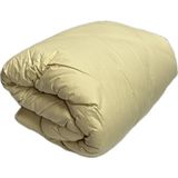 Clasy Ranforce Yorgan Tek Kişilik Iki Renkli Sarı - Gri - 155 x 215 cm