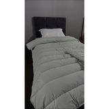 Clasy Saten %100 Pamuk Saten Tek Kişilik Yorgan Avola V2 Adaçayı - 155 x 215 cm