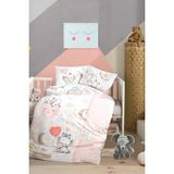Clasy Sweet Dreams Ranforce Pamuklu Bebek Nevresim Takımı - 100 x 150 cm - Renkli