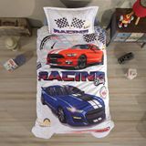 Clasy Tek Kişilik Genç Ranforce Nevresim Takımı Racing Drag