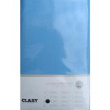 Clasy V16 Lastikli Mavi Çift Kişilik Çarşaf Set