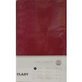 Clasy V3 Lastikli Bordo Tek Kişilik Çarşaf Seti