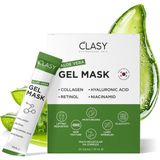 Clasycare Aloe Vera Jel Maske – Organik Aloe Jel ile Yüz ve Cilt Bakımı – Güneş Yanığına Karşı Ferahlatıcı Maske – Seyahat Boyu Nemlendirici, 10 Ml. - standart