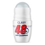 CLASYCARE Anti-Terleme Roll-On Deodorant - Koyu Koltuk Altı Karşıtı, 48 Saat Koruma, Alpha Arbutin & Hint Yağı, Beyazlatıcı Etki, Ferah Koku, 50 ml