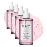 CLASYCARE Retinol Yüz Serumu – Kadınlar için Gece Serumu – Seramid, Hyaluronik Asit ve Peptit İçerikli Nemlendirici Serum – Kırışıklık Karşıtı & Cilt Tonu Eşitleyici, 50 ml (4 paketi)