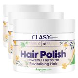 CLASYCARE Saç Parlatıcı – Saç Parlatma & Bakım Kremi | Kuru, Yıpranmış ve Boyalı Saçlar İçin Besleyici Saç Bakım Ürünü | Argan, Macadamia & Keratin İçerikli, Tüm Saç Tipleri Için Saç Cilası, 250 ml